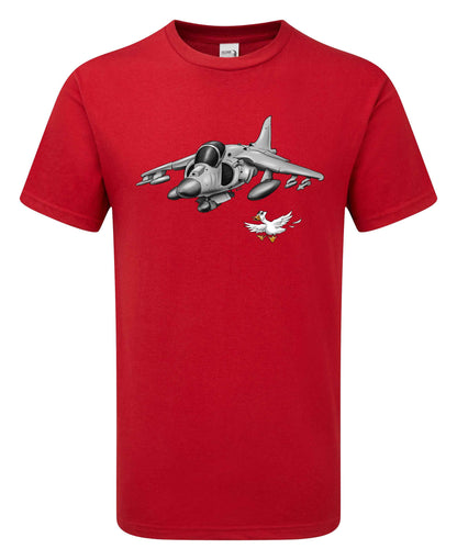 Harrier Cartoon T-Shirt