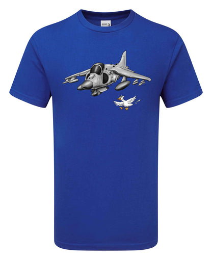 Harrier Cartoon T-Shirt