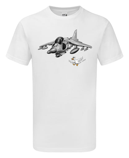 Harrier Cartoon T-Shirt - Funky Aviation