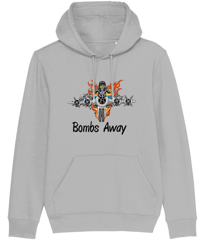 Bombs Away Biker Hoodie - Funky Aviation