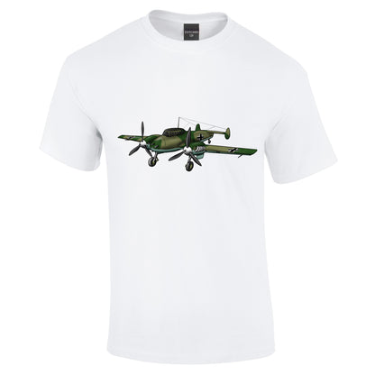 Messerschmitt BF110 Vintage Aircraft T-Shirt - Funky Aviation