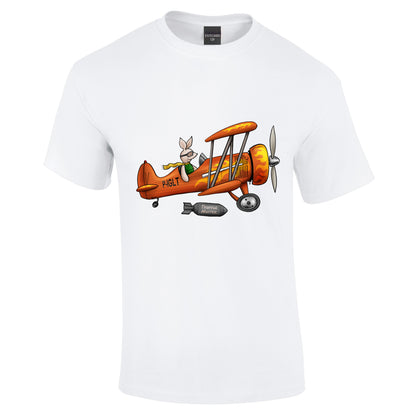 Piglet Aircraft T-Shirt - Funky Aviation