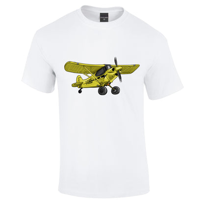 Carbon Super Cub Aircraft T-Shirt G-CUBB - Funky Aviation