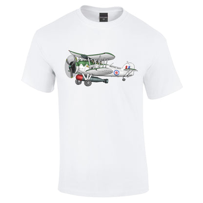 Vintage Swordfish Cartoon T-Shirt - Funky Aviation