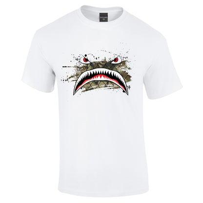 Flying Tiger Shark T-Shirt - Funky Aviation
