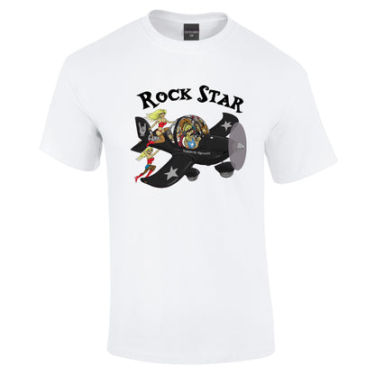 Eurostar EV97 Rock Star  T-Shirt - Funky Aviation