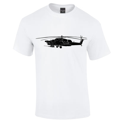 Mi-28 Havoc Military Helicopter T-Shirt - Funky Aviation