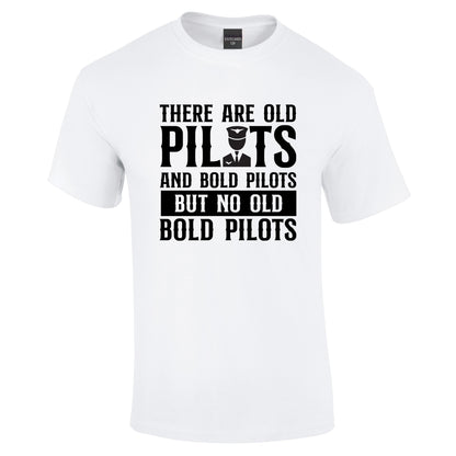 Old pilots and Bold pilots T-Shirt - Funky Aviation