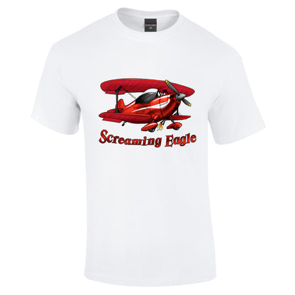 Christen Eagle T-Shirt Red Aerobatic - Funky Aviation