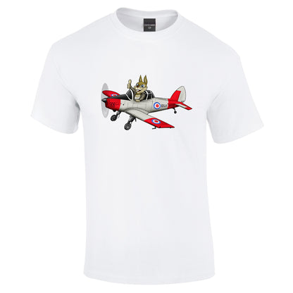 Vintage Chipmunk Cartoon T-Shirt - Funky Aviation