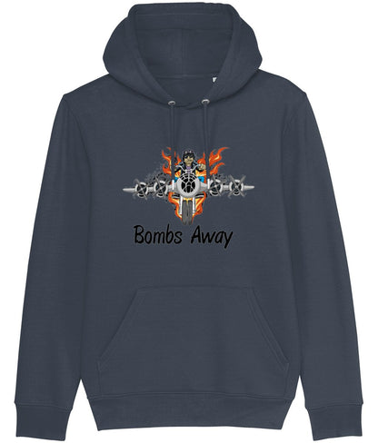 Bombs Away Biker Hoodie - Funky Aviation