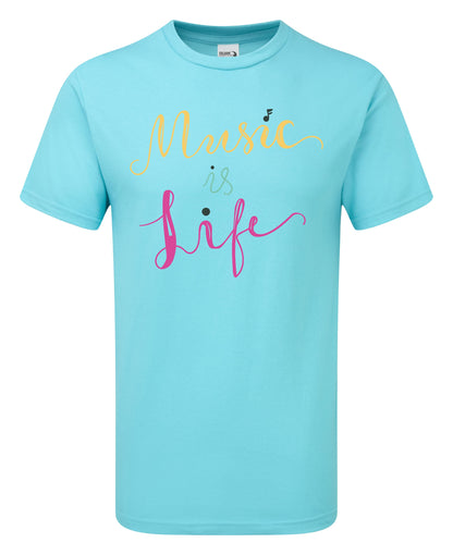 Music is Life T-Shirt - Funky Aviation