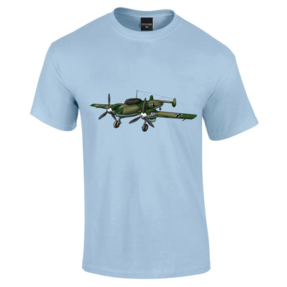 Messerschmitt BF110 Vintage Aircraft T-Shirt - Funky Aviation