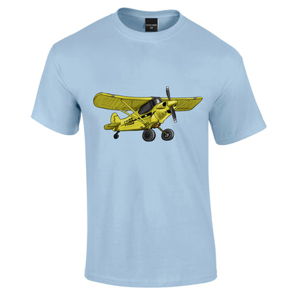 Carbon Super Cub Aircraft T-Shirt G-CUBB - Funky Aviation