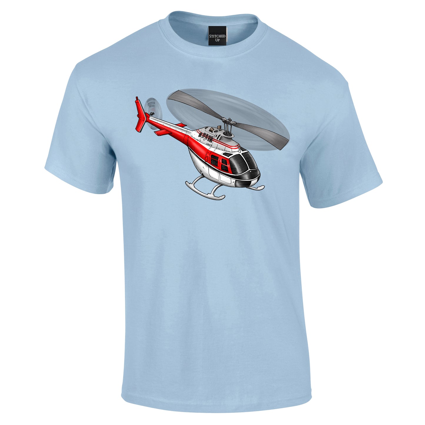 Bell Jet Ranger Helicopter T-Shirt
