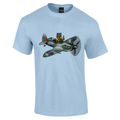 Spitfire British Bulldog T-Shirt - Funky Aviation