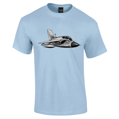 Tornado Jet In Flight Cartoon T-Shirt - Funky Aviation