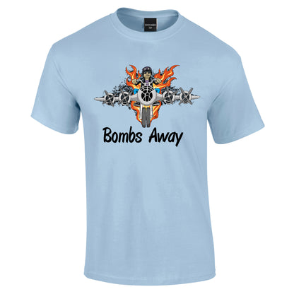 Bombs away Biker Aviation T-Shirt - Funky Aviation
