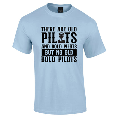 Old pilots and Bold pilots T-Shirt - Funky Aviation