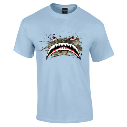 Flying Tiger Shark T-Shirt - Funky Aviation