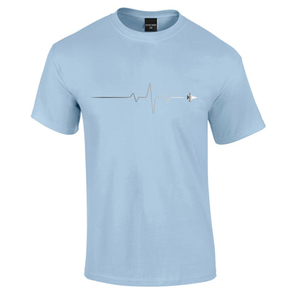 My Heartbeat Aviation T-Shirt - Funky Aviation