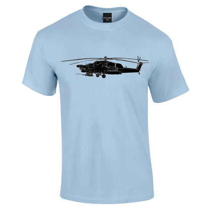 Mi-28 Havoc Military Helicopter T-Shirt - Funky Aviation