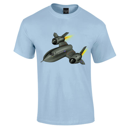 Blackbird SR71 Aircraft T-Shirt - Funky Aviation