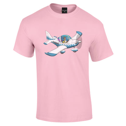 Eurostar EV97 Aqua Fish tank Cartoon T-Shirt - Funky Aviation