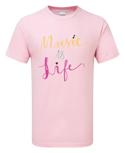 Music is Life T-Shirt - Funky Aviation
