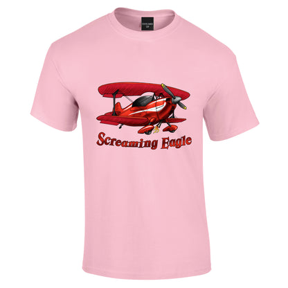 Christen Eagle T-Shirt Red Aerobatic - Funky Aviation