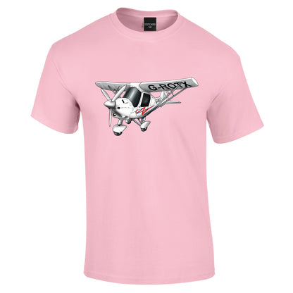 Ikarus C42 Rotax T-Shirt Microlight - Funky Aviation