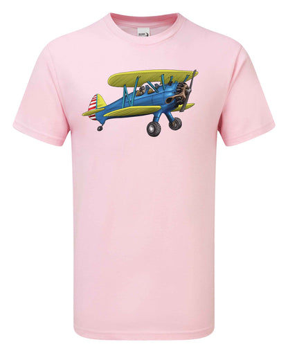 Boeing Stearman Cartoon T-Shirt