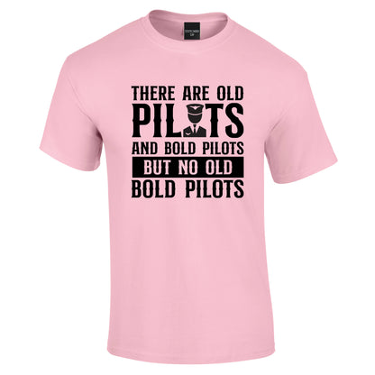 Old pilots and Bold pilots T-Shirt - Funky Aviation