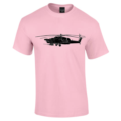 Mi-28 Havoc Military Helicopter T-Shirt - Funky Aviation