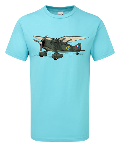Lysander Retro Aviation T-Shirt - Funky Aviation