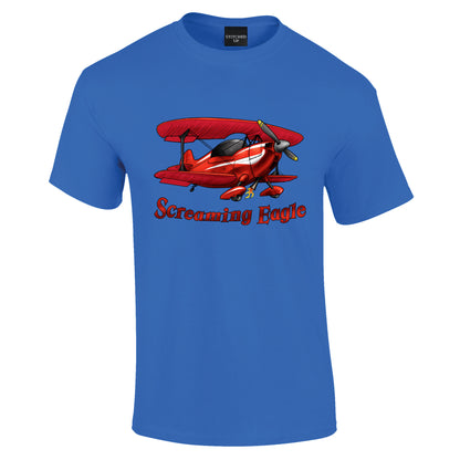 Christen Eagle T-Shirt Red Aerobatic - Funky Aviation