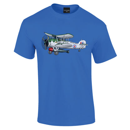Vintage Swordfish Cartoon T-Shirt - Funky Aviation