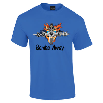 Bombs away Biker Aviation T-Shirt - Funky Aviation