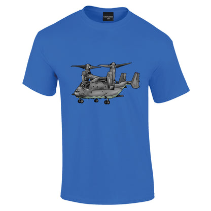Osprey Military Helicopter T-Shirt - Funky Aviation