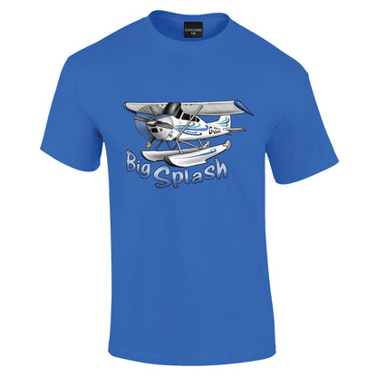 Cessna Floats T-Shirt Seaplane - Funky Aviation