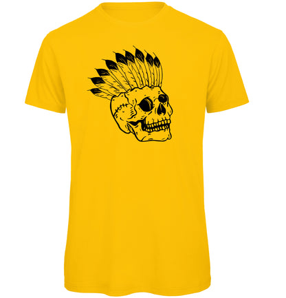 Mohawk Skull design T-Shirt - Funky Aviation