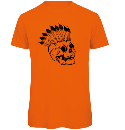 Mohawk Skull design T-Shirt - Funky Aviation