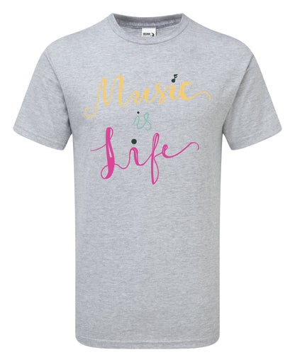 Music is Life T-Shirt - Funky Aviation