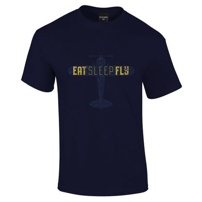 EAT SLEEP FLY T-Shirt - Funky Aviation