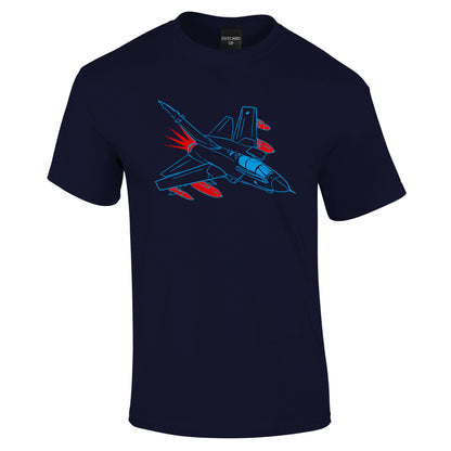 Fighter Jet T-Shirt - Funky Aviation