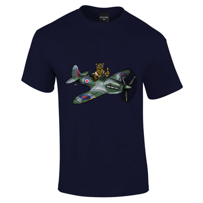Spitfire British Bulldog T-Shirt - Funky Aviation