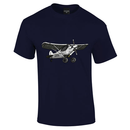 Carbon Super Cub Aircraft T-Shirt G-STOL - Funky Aviation