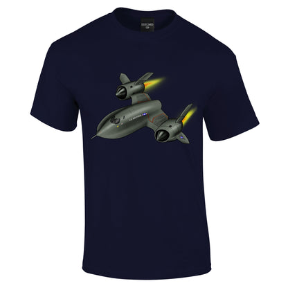 Blackbird SR71 Aircraft T-Shirt - Funky Aviation