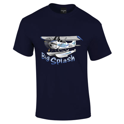 Cessna Floats T-Shirt Seaplane - Funky Aviation