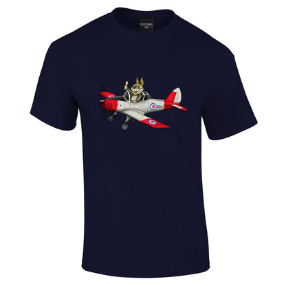 Vintage Chipmunk Cartoon T-Shirt - Funky Aviation
